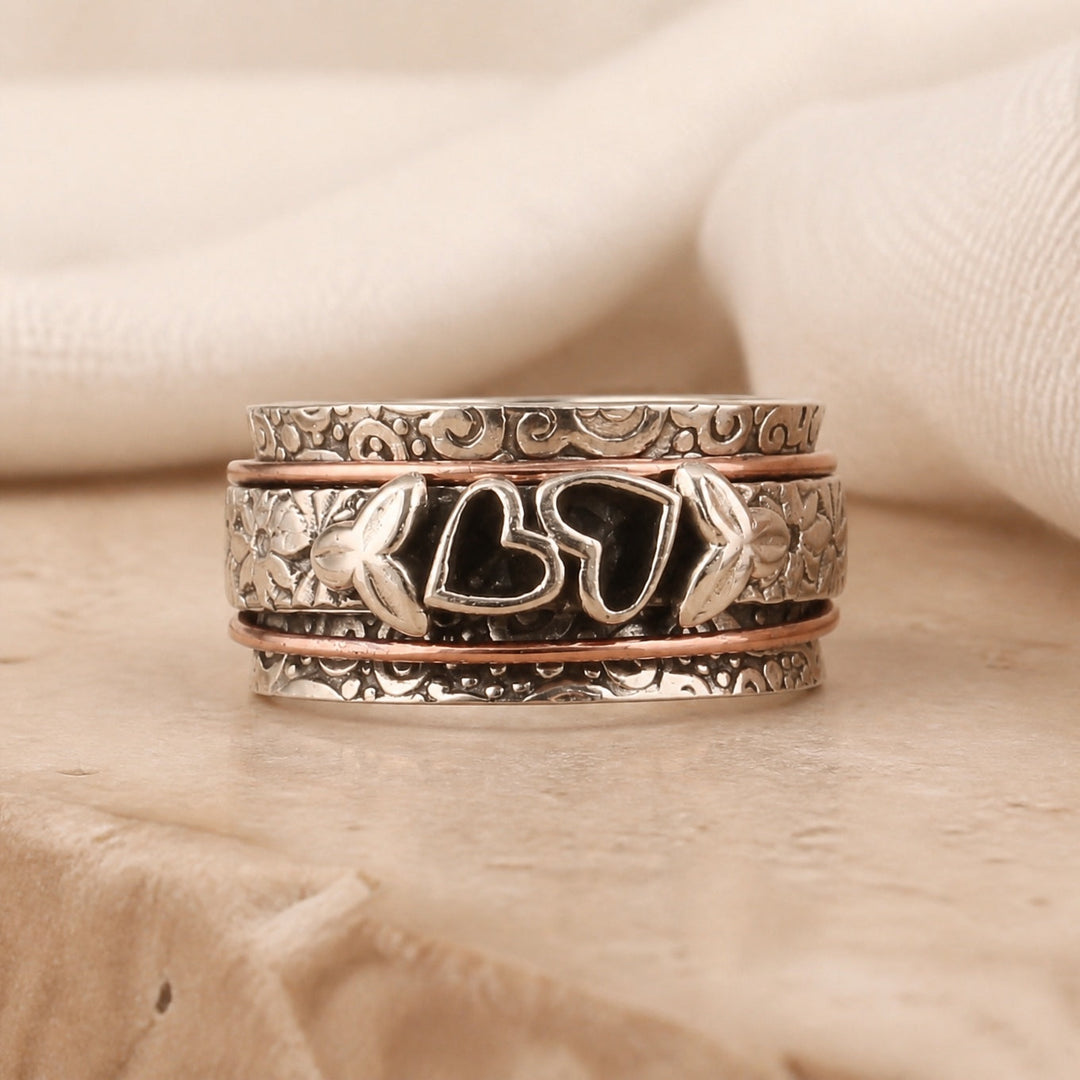 Retro Ring Heart