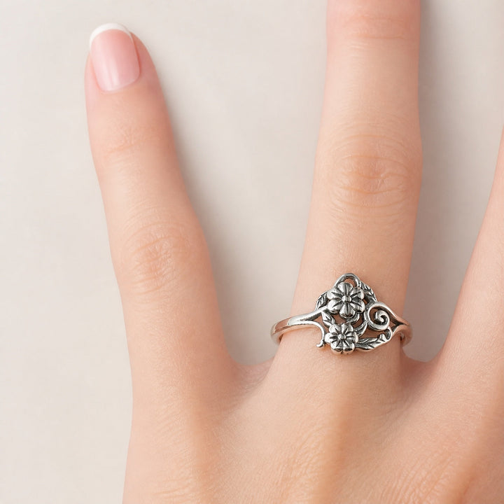 Classic Boho Sunflower Ring
