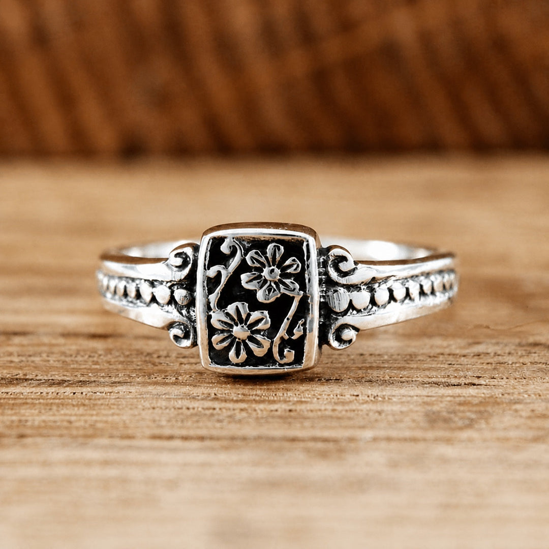 Fine Boho Blossom Ring