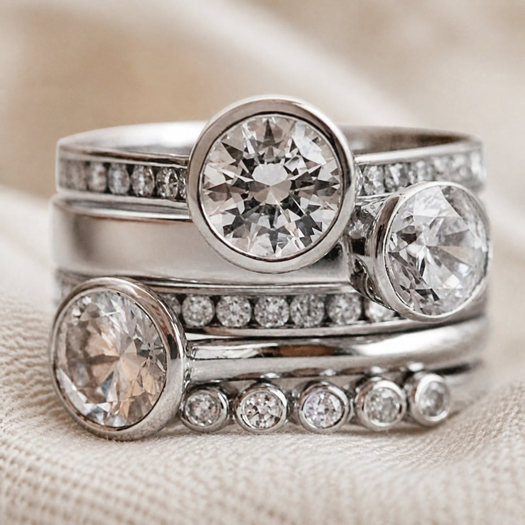 Retro Boho Zirconia Ring
