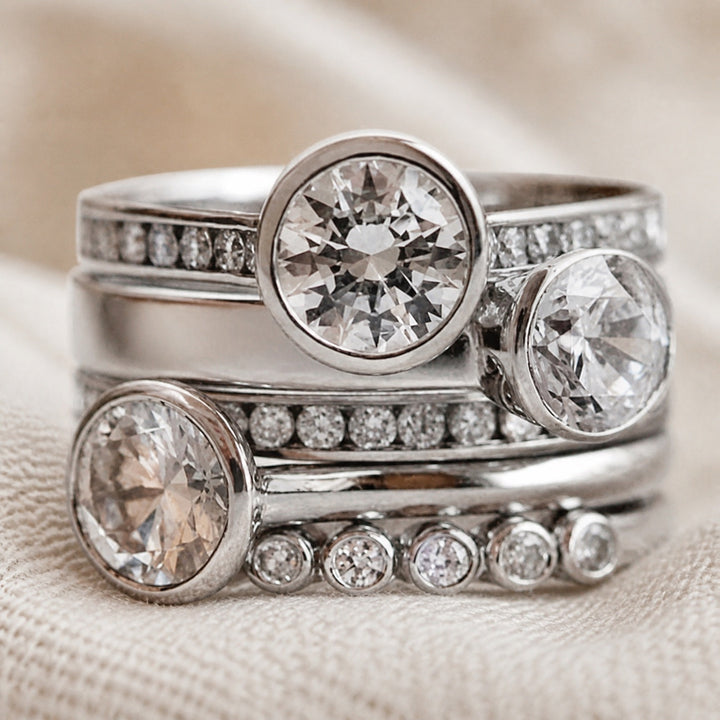 Retro Boho Zirconia Ring