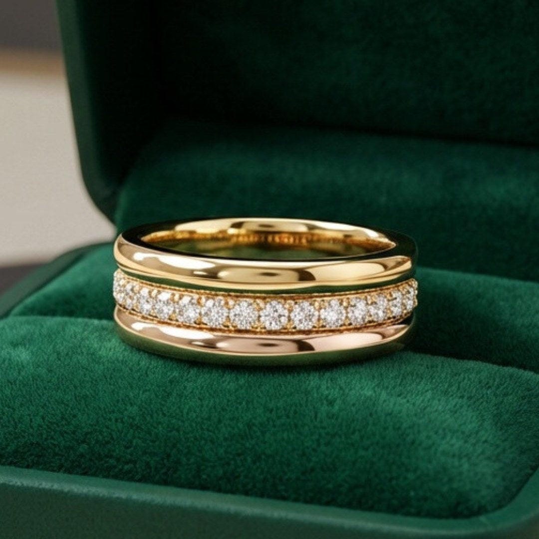 Chloe Band Ring Set