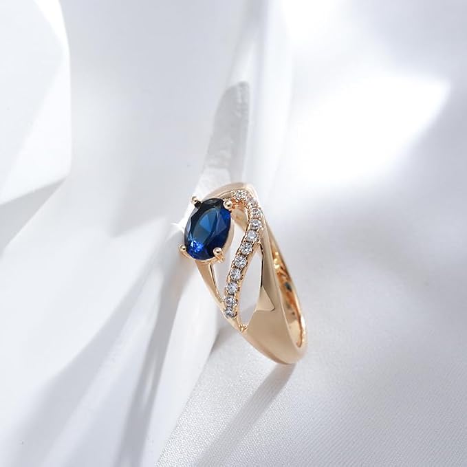 Vintage Cross Zirconia Ring