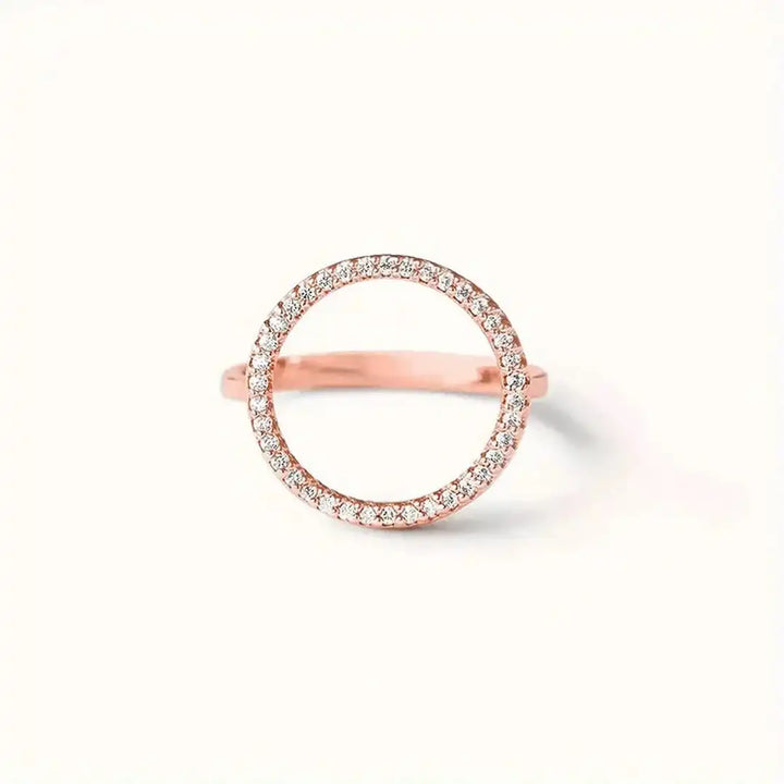 Round Zirconia Ring