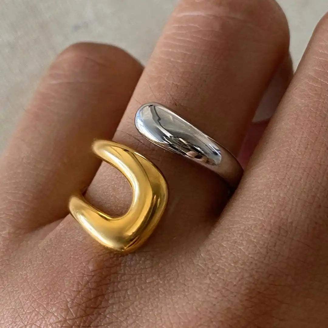 Timeless Open Gold Ring