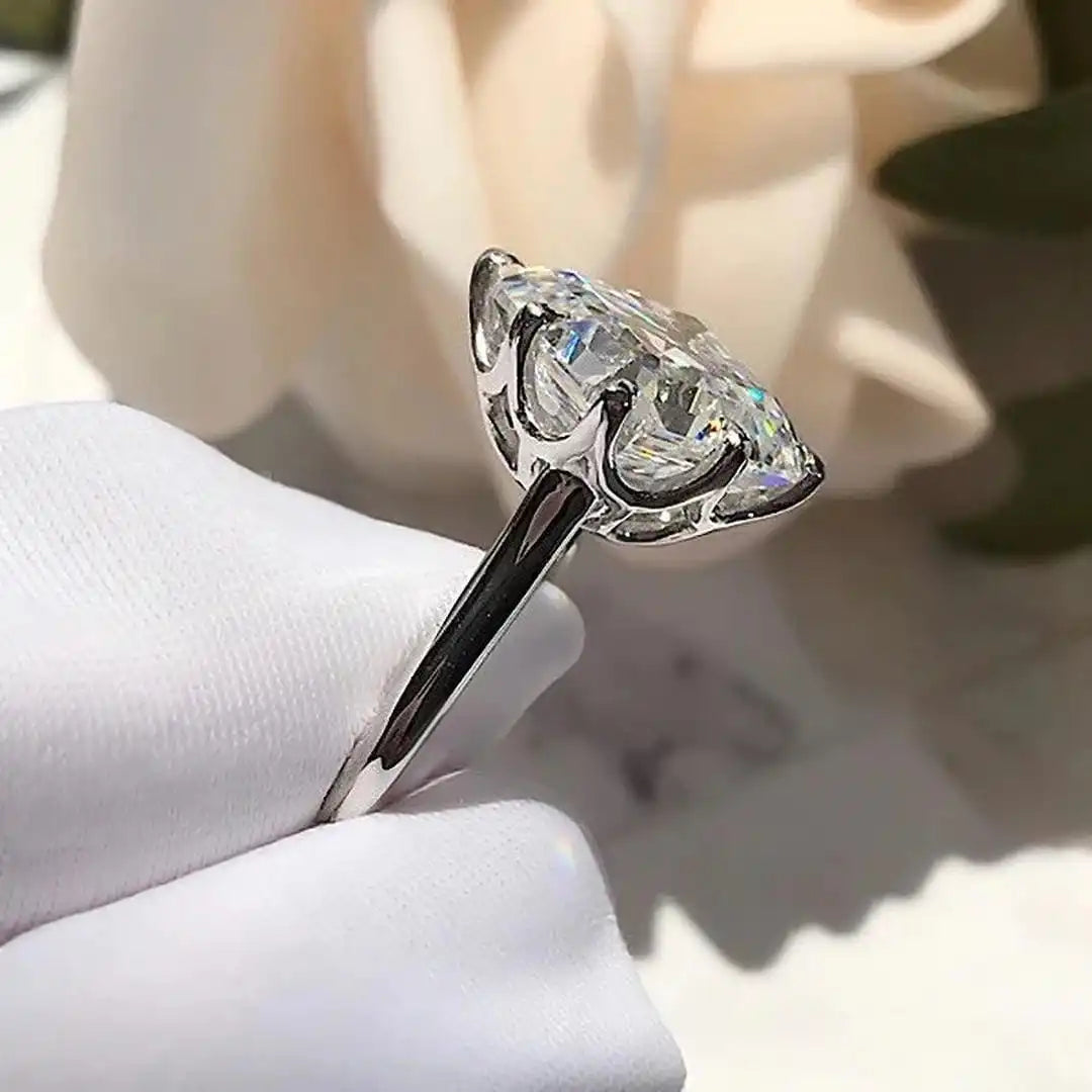 Timeless Gold Zirconia Ring
