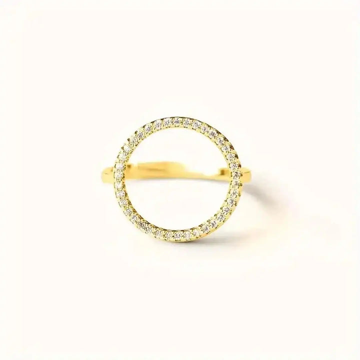 Round Zirconia Ring