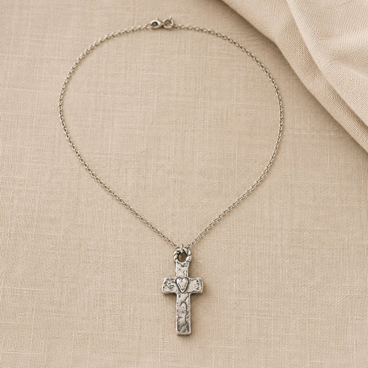 Vintage Boho Cross Necklace