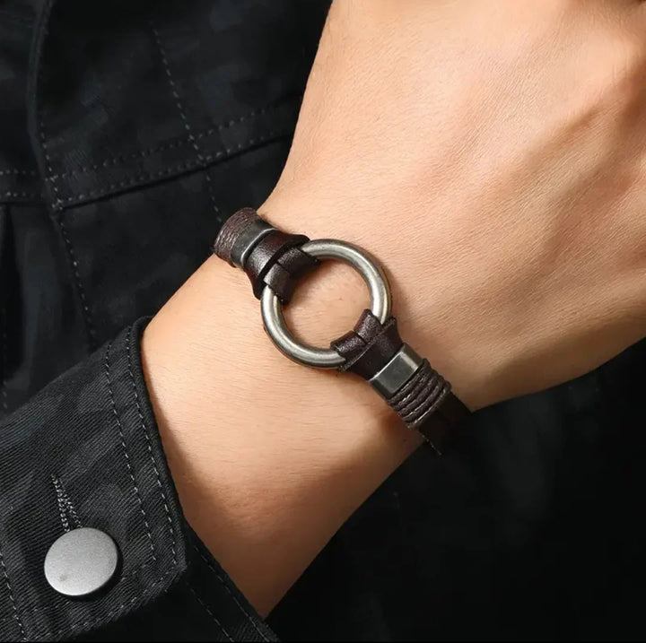 Vintage Boho Double-Circle Bracelet